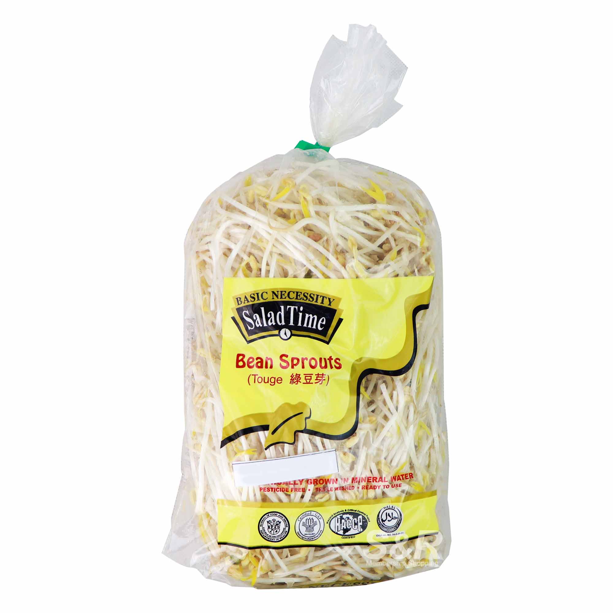 Basic Necessity Salad Time Bean Sprouts 1 pack